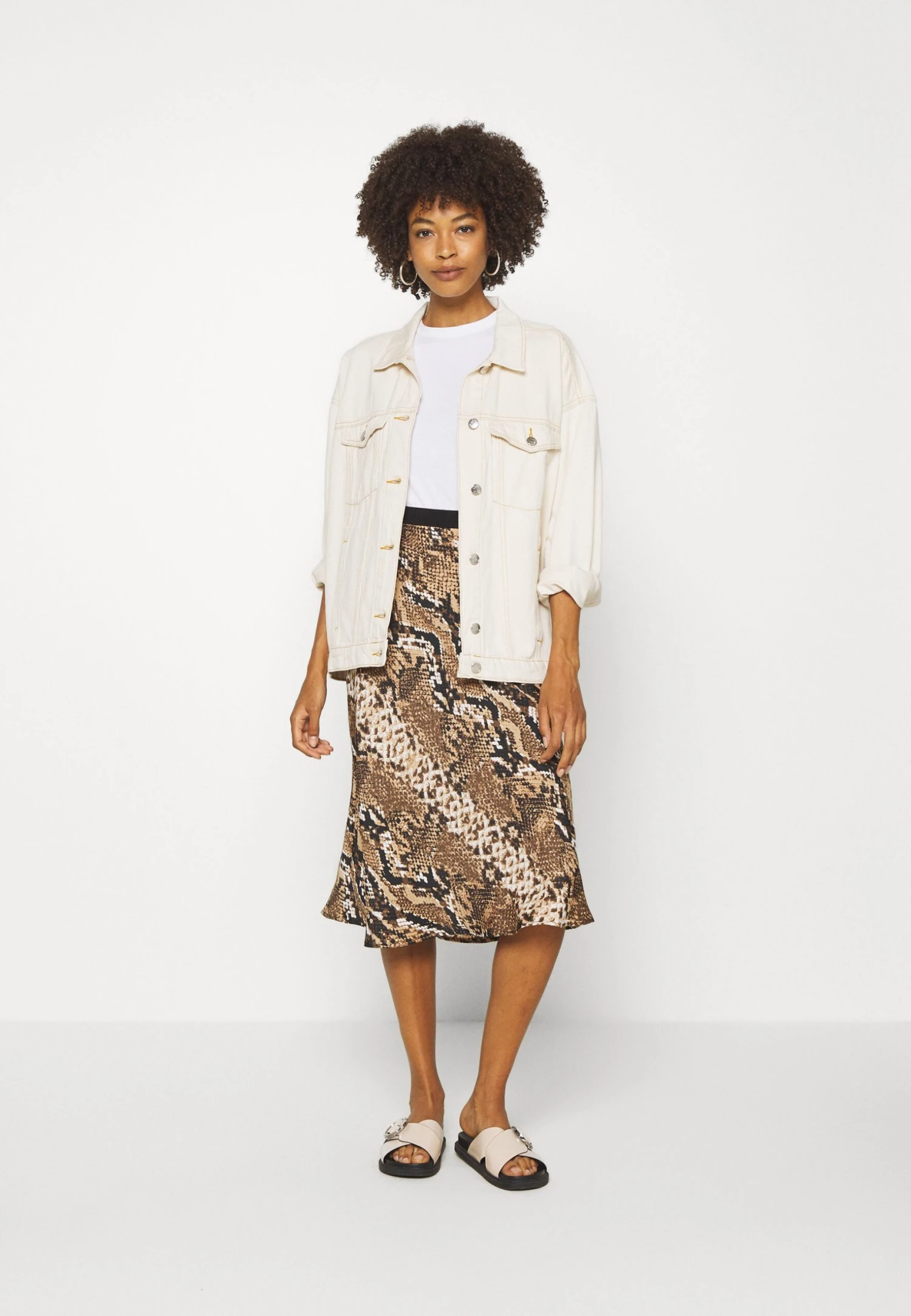 Anna Field 2 Pack - T-Shirt Basic - White/Black 2 Anna Field 2 Pack - T-Shirt Basic - White/Black - Afbeelding 2