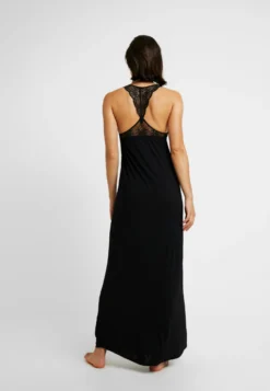 Anna Field Anna Long Viscose Dress- Nachtjapon - Black -Anna Field 10e5b321d6434ffdbbb5d172b7ad7489 scaled