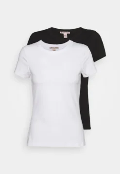Anna Field 38 Anna Field 2 Pack - T-Shirt Basic - White/Black