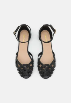 Leather- Peeptoe Ballerina'S - Black -Anna Field 5f76ac29b6fb440788ed789591644416 scaled