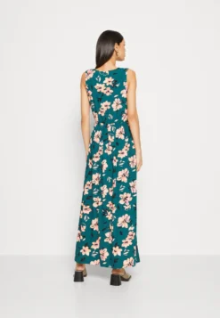 Anna Field Maxi-Jurk - Dark Green/Pink -Anna Field 7b080599932547a6a1682be4c8d1bc9b scaled