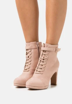 Nieuwe Producten 17 Veterboots - Light Pink