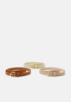 Anna Field 46 Anna Field 3 Pack - Riem - Cognac/Beige/Pink