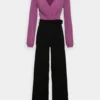 Anna Field Jumpsuit - Purple/Black