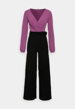 Anna Field Jumpsuit - Purple/Black