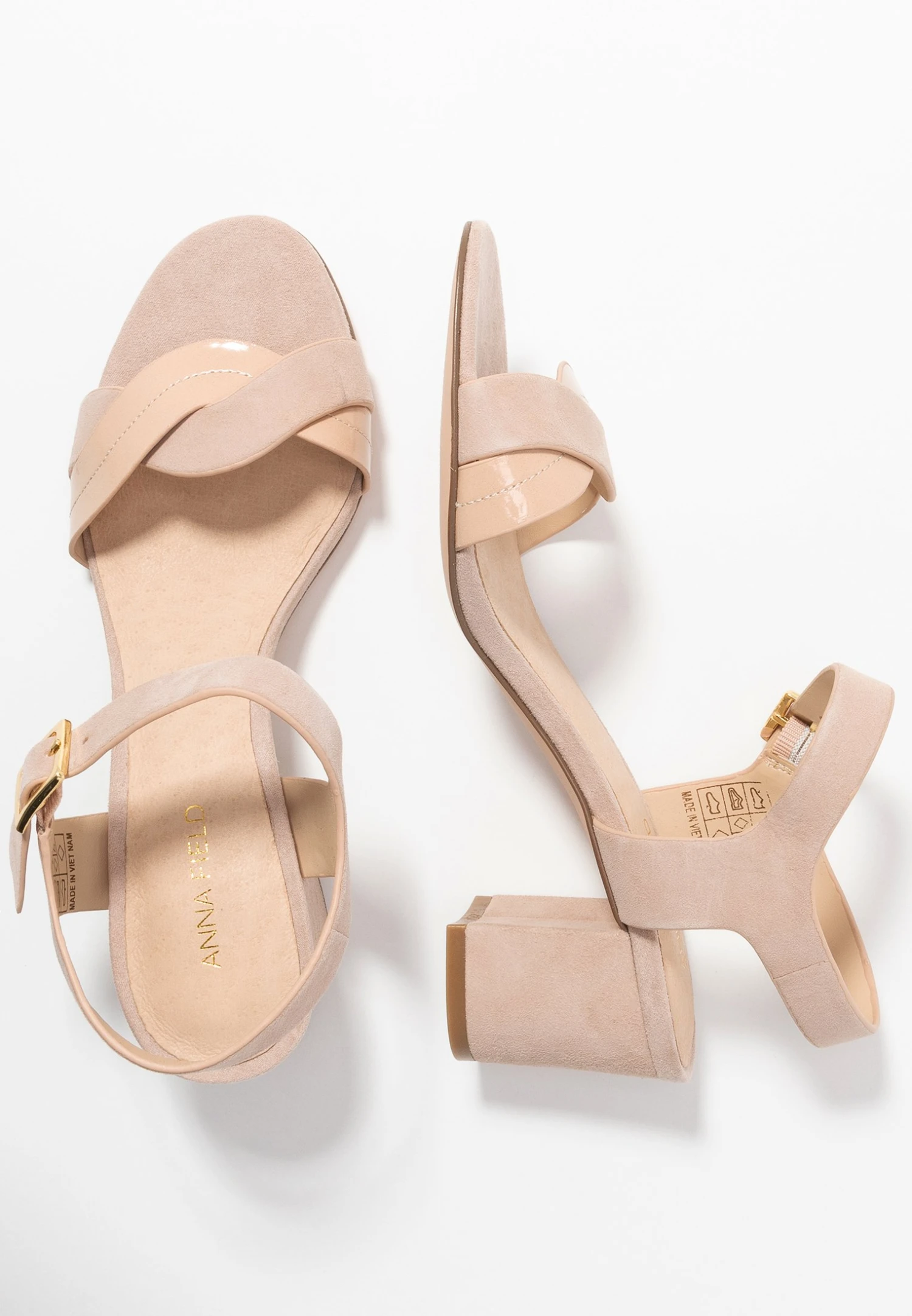 Anna Field Leather - Sandalen - Light Pink 4 Anna Field Leather - Sandalen - Light Pink - Afbeelding 4