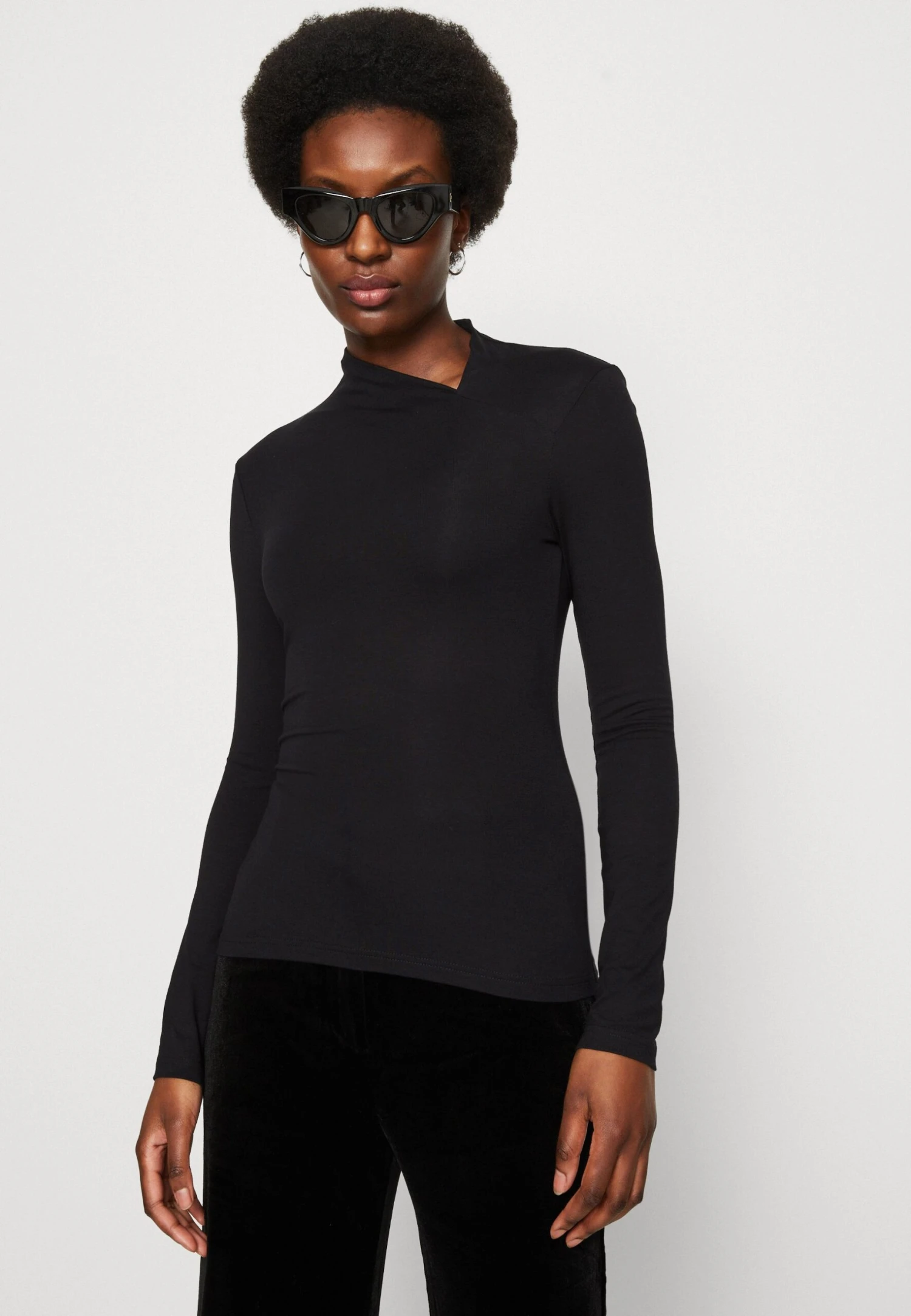Anna Field Longsleeve - Black 4 Anna Field Longsleeve - Black - Afbeelding 4